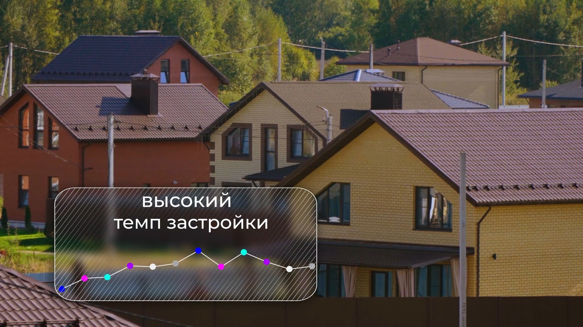 высокий темп застройки